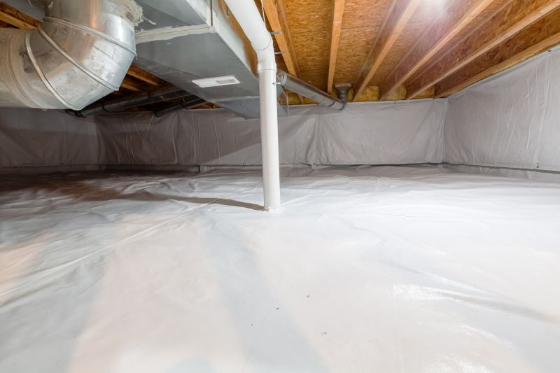 Encapsulated Crawlspace with Vents